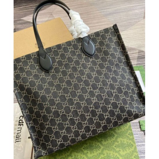 Replica Gucci Ophidia GG Large Tote Bag 772184 Black