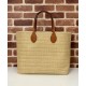 Fake Gucci Medium Straw-Effect Tote 779666 Apricot Replica Replica Gucci Medium Straw-Effect Tote 779666 Apricot