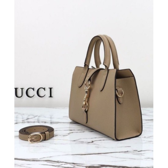 Fake Gucci Small Tote Bag With Hook Closure 795349 Gray Replica Replica Gucci Small Tote Bag With Hook Closure 795349 Gray