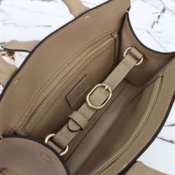 Replica Gucci Small Tote Bag With Hook Closure 795349 Gray
