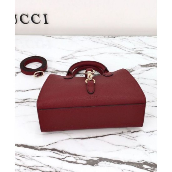 Replica Gucci Small Tote Bag With Hook Closure 795349 Mauve Replica Gucci Small Tote Bag With Hook Closure 795349 Mauve