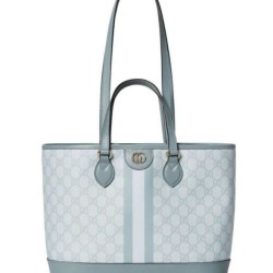 Fake Gucci Ophidia Small Tote Bag 765043 Blue Replica