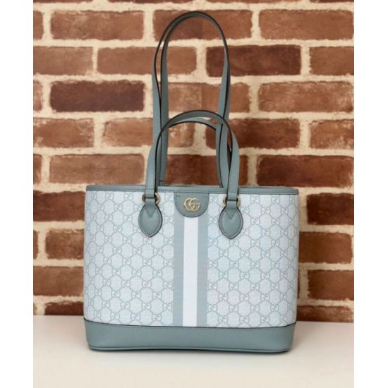 Replica Gucci Ophidia Small Tote Bag 765043 Blue Fake Gucci Ophidia Small Tote Bag 765043 Blue Replica