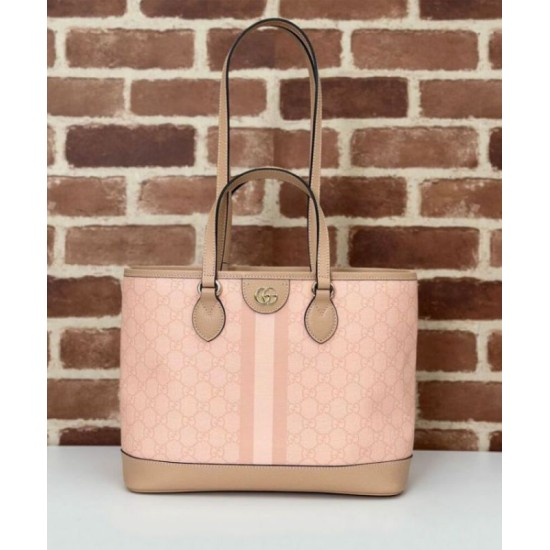 Replica Gucci Ophidia Small Tote Bag 765043 Pink Replica Gucci Ophidia Small Tote Bag 765043 Pink