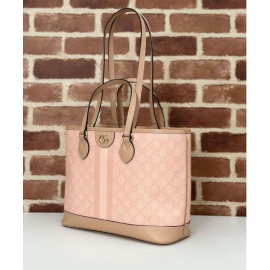 Replica Gucci Ophidia Small Tote Bag 765043 Pink Replica Gucci Ophidia Small Tote Bag 765043 Pink