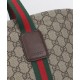 Fake Gucci GG Tender Medium Tote Bag 763287 Dark Coffee Replica