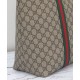 Fake Gucci GG Tender Medium Tote Bag 763287 Dark Coffee Replica