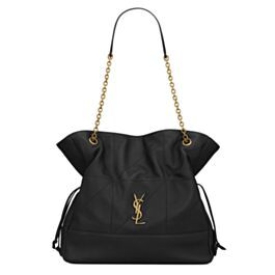 Replica YSL Saint Laurent Jamie 4.3 Sheepskin Tote Bag Black Fake YSL Saint Laurent Jamie 4.3 Sheepskin Tote Bag Black Replica