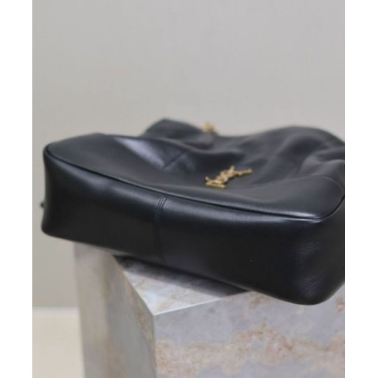Replica YSL Saint Laurent Jamie 4.3 Sheepskin Tote Bag Black Fake YSL Saint Laurent Jamie 4.3 Sheepskin Tote Bag Black Replica