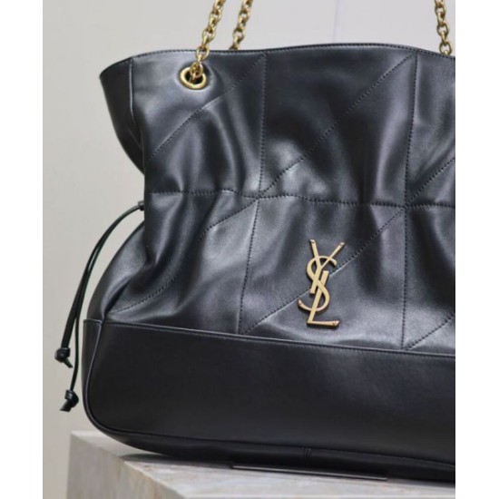 Replica YSL Saint Laurent Jamie 4.3 Sheepskin Tote Bag Black Fake YSL Saint Laurent Jamie 4.3 Sheepskin Tote Bag Black Replica
