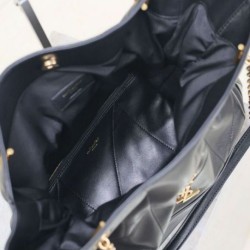 Fake YSL Saint Laurent Jamie 4.3 Sheepskin Tote Bag Black Replica