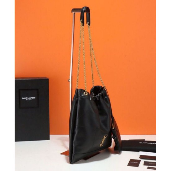 Replica YSL Saint Laurent Jamie 4.3 Pochon In Lambskin Black Fake YSL Saint Laurent Jamie 4.3 Pochon In Lambskin Black Replica