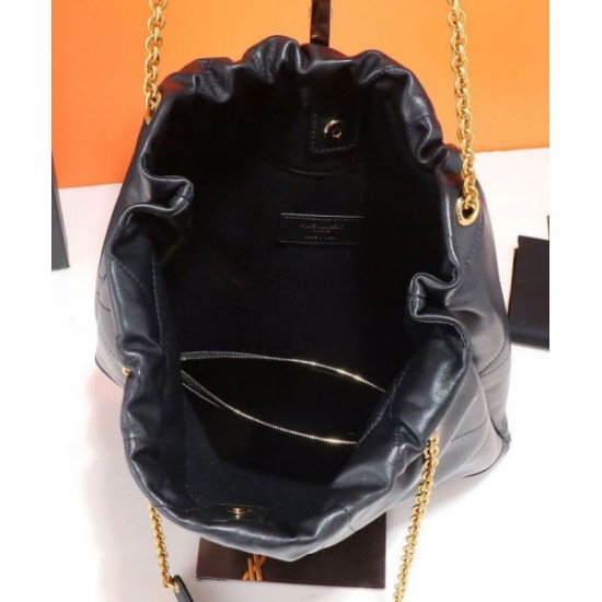 Replica YSL Saint Laurent Jamie 4.3 Pochon In Lambskin Black Fake YSL Saint Laurent Jamie 4.3 Pochon In Lambskin Black Replica
