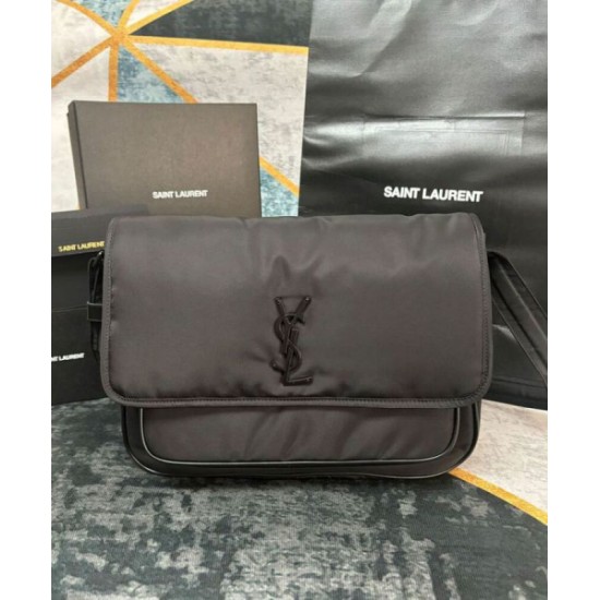 Fake YSL Saint Laurent Niki Messenger In Econyl 757146 Black Replica Fake YSL Saint Laurent Niki Messenger In Econyl 757146 Black Replica