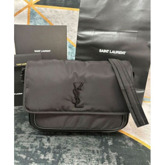Fake YSL Saint Laurent Niki Messenger In Econyl 757146 Black Replica Fake YSL Saint Laurent Niki Messenger In Econyl 757146 Black Replica