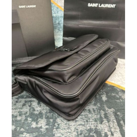 Fake YSL Saint Laurent Niki Messenger In Econyl 757146 Black Replica Fake YSL Saint Laurent Niki Messenger In Econyl 757146 Black Replica