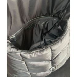 Replica YSL Saint Laurent Puffer Messenger Bag In Econyl Regenerated Nylon Black Replica YSL Saint Laurent Puffer Messenger Bag In Econyl Regenerated Nylon Black