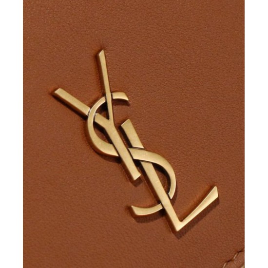 Replica YSL Saint Laurent Mini Manon In Raffia And Aged Vegetable-Tanned Leather Coffee Replica YSL Saint Laurent Mini Manon In Raffia And Aged Vegetable-Tanned Leather Coffee