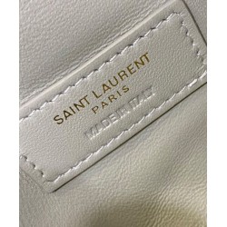 Replica YSL Saint Laurent Gaby Zipped Pouch In Quilted Lambskin Cream Replica YSL Saint Laurent Gaby Zipped Pouch In Quilted Lambskin Cream