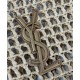 Fake YSL Saint Laurent Oxalis Bag In Raffia Macrame Apricot Replica