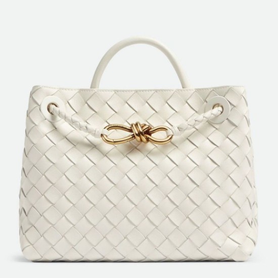 Replica Bottega Veneta Small Andiamo Bag White Intrecciato Lambskin Replica Bottega Veneta Small Andiamo Bag White Intrecciato Lambskin