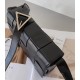 Replica Bottega Veneta Cassett Bag Black Wrinkled Calfskin Replica Bottega Veneta Cassett Bag Black Wrinkled Calfskin