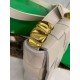 Replica Bottega Veneta Cassette Bag White Grained Replica Bottega Veneta Cassette Bag White Grained