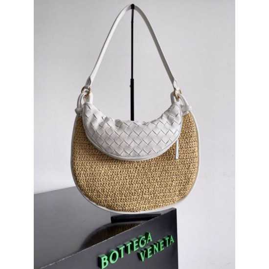 Replica Bottega Veneta Gemelli Medium Bag Natural Raffia Fake Bottega Veneta Gemelli Medium Bag Natural Raffia Replica