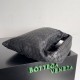 Fake Bottega Veneta Small Hop Bag Black Intrecciato Calfskin Replica Fake Bottega Veneta Small Hop Bag Black Intrecciato Calfskin Replica