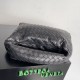 Fake Bottega Veneta Small Hop Bag Black Intrecciato Calfskin Replica Fake Bottega Veneta Small Hop Bag Black Intrecciato Calfskin Replica