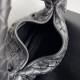 Fake Bottega Veneta Small Hop Bag Black Intrecciato Calfskin Replica Fake Bottega Veneta Small Hop Bag Black Intrecciato Calfskin Replica