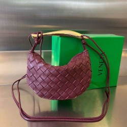 Replica Bottega Veneta Sardine Mini Bag Barolo Intrecciato Lambskin