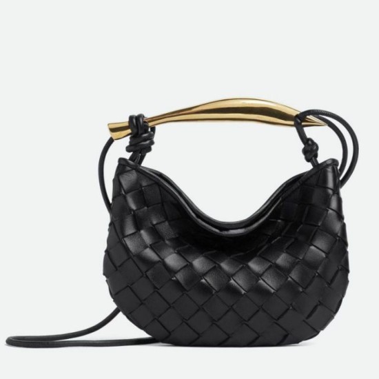 Replica Bottega Veneta Sardine Mini Bag Black Intrecciato Lambskin Replica Bottega Veneta Sardine Mini Bag Black Intrecciato Lambskin