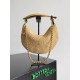 Replica Bottega Veneta Sardine Small Bag with Chain Natural Raffia Replica Bottega Veneta Sardine Small Bag with Chain Natural Raffia