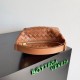 Fake Bottega Veneta Mini Wallace Bag Brown Intrecciato Calfskin Replica Fake Bottega Veneta Mini Wallace Bag Brown Intrecciato Calfskin Replica