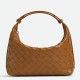 Fake Bottega Veneta Mini Wallace Bag Brown Intrecciato Calfskin Replica Fake Bottega Veneta Mini Wallace Bag Brown Intrecciato Calfskin Replica