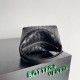 Replica Bottega Veneta Mini Wallace Bag Black Intrecciato Calfskin Replica Bottega Veneta Mini Wallace Bag Black Intrecciato Calfskin