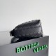 Replica Bottega Veneta Mini Wallace Bag Black Intrecciato Calfskin Replica Bottega Veneta Mini Wallace Bag Black Intrecciato Calfskin