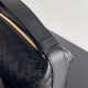 Replica Bottega Veneta Mini Wallace Bag Black Intrecciato Calfskin Replica Bottega Veneta Mini Wallace Bag Black Intrecciato Calfskin