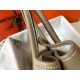 Replica Hermes Garden Party 36 Bag Grey Clemence Calfskin Fake Hermes Garden Party 36 Bag Grey Clemence Calfskin Replica