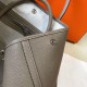 Replica Hermes Garden Party 36 Bag Grey Clemence Calfskin Fake Hermes Garden Party 36 Bag Grey Clemence Calfskin Replica