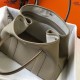 Replica Hermes Garden Party 36 Bag Grey Clemence Calfskin Fake Hermes Garden Party 36 Bag Grey Clemence Calfskin Replica