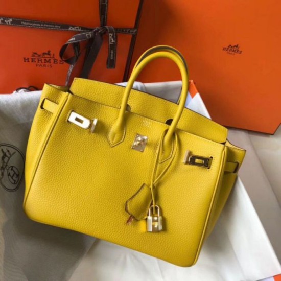 Replica Hermes Birkin 25cm Bag Soleil Clemence Replica Hermes Birkin 25cm Bag Soleil Clemence