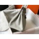 Replica Hermes Pearl Grey Clemence Birkin 30cm Bag GHW Replica Hermes Pearl Grey Clemence Birkin 30cm Bag GHW