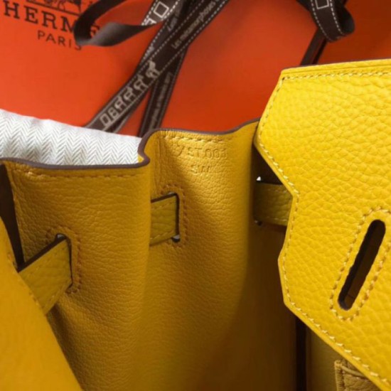 Replica Hermes Birkin 30cm Bag Yellow Clemence Fake Hermes Birkin 30cm Bag Yellow Clemence Replica