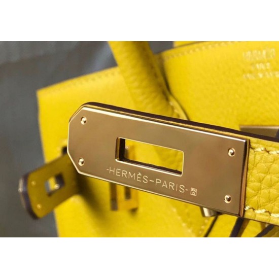 Replica Hermes Birkin 30cm Bag Yellow Clemence Fake Hermes Birkin 30cm Bag Yellow Clemence Replica