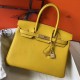 Replica Hermes Birkin 30cm Bag Yellow Clemence Fake Hermes Birkin 30cm Bag Yellow Clemence Replica