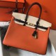Replica Hermes Tri-Color Birkin 35cm Bag Orange/White/Black Clemence Fake Hermes Tri-Color Birkin 35cm Bag Orange/White/Black Clemence Replica