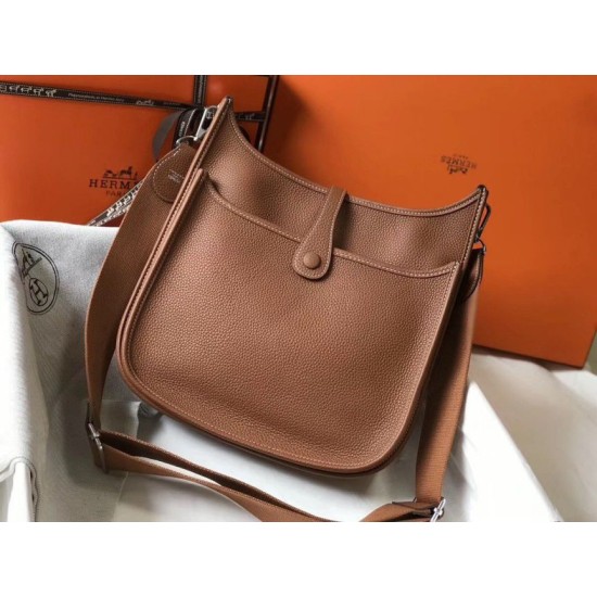 Replica Hermes Evelyne III 29 PM Bag Gold Clemence Replica Hermes Evelyne III 29 PM Bag Gold Clemence