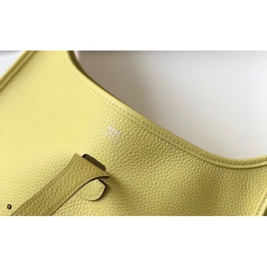 Replica Hermes Evelyne III 29 PM Bag Jaune Poussin Clemence 